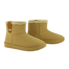 BOOTS FOURREES PENELOPE CAMEL