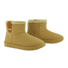 BOOTS FOURREES CAMEL