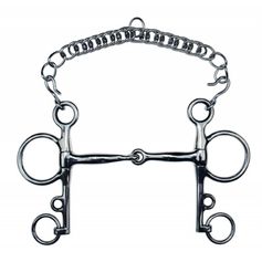 PELHAM INOX BRISE FIN BRANCHE 140MM
