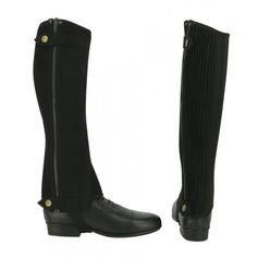 MINI-CHAPS AMARA NOIR ADULTE