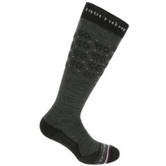 CHAUSSETTES SNOW GRIS/ROSE