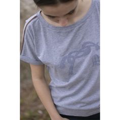 TEESHIRT FEMME POPPY GRIS