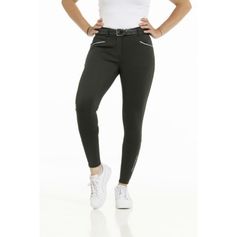 PANTALON FEMME CLAUDINE VERT FORET