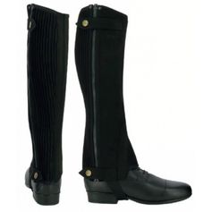 MINI-CHAPS AMARA NOIR ENFANT