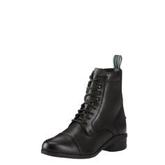 BOOTS LACETS FEMME HERITAGE NOIR