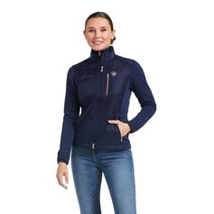 VESTE FEMME FUSION MARINE