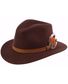 CHAPEAU RICUFEL BROWN