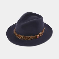 CHAPEAU RICUFEL PLUME NAVY
