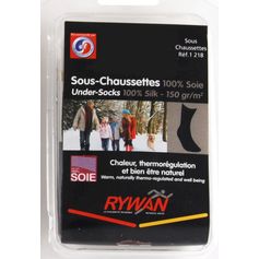 CHAUSSETTE EN SOIE NOIR