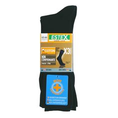 LOT 3 CHAUSSETTES NON COMPRIMANTES