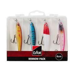 KIT DE LEURRES MINNOW X4