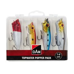 KIT DE LEURRE POPPERS X4 7/9CM