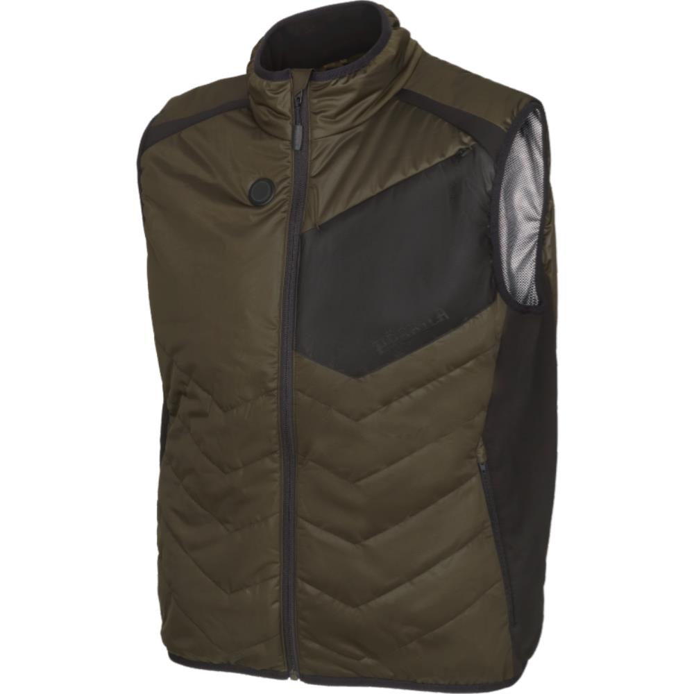 GILET CHAUFFANT HEAT WILLOW GREEN - HARKILA