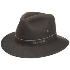 CHAPEAU TRAVELLER WAXED BROWN