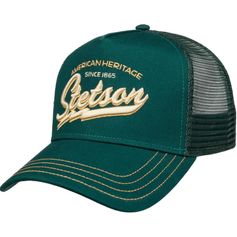 CASQUETTE TRUCKER HERITAGE VERTE
