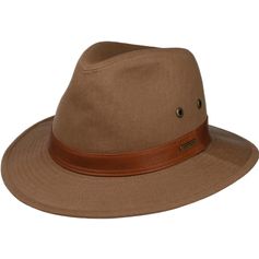 CHAPEAU TRAVELLER COTTON CAMEL