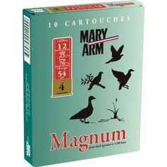 CARTOUCHES MAGNUM 54 12MAG 54G BJ X