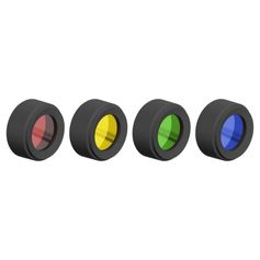 JEU DE 4 FILTRES COULEURS 35.1MM