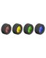 JEU DE 4 FILTRES COULEURS 35.1MM