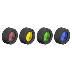 JEU DE 4 FILTRES COULEURS 29.5MM