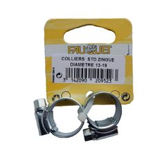COLLIERS ACIER ZINGUE DIAM 13-19 X2