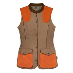 GILET FEMME RAMBOUILLET ORANGE