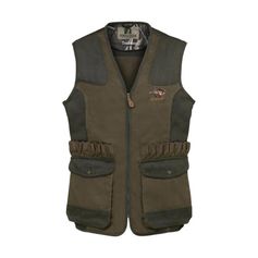 GILET TRADITION SANGLIER KAKI CLAIR