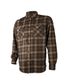 CHEMISE POLAIRE MARRON