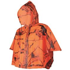 PELERINE CAMO ORANGE