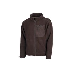 VESTE POLAIRE SHERPA MARRON