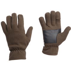 GANTS POLAIRE MARRON