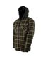 CHEMISE SWEAT SHERPA POLAIRE VERTE