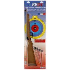 JOUET CARABINE 2 COUPS 4FLECHETTES