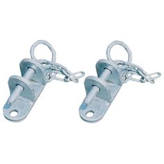 PAIRE DE CHAPES POUR BARRIERE D HERBAGE