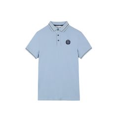 POLO HOMME POKER BLEU