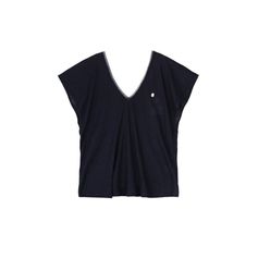 TEE SHIRT FEMME LEGER TARA MARINE