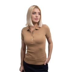 POLO POLY FEMME BEIGE