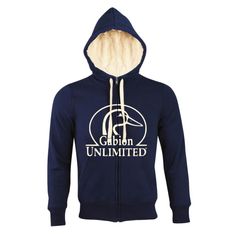 SWEAT SHERPA ZIPPE MARINE