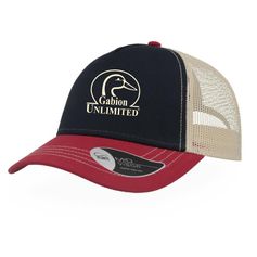 CASQUETTE MARINE ET ROUGE