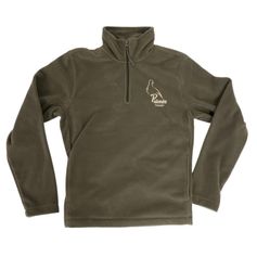 SWEAT ZIPPE POLAIRE PALOMBE