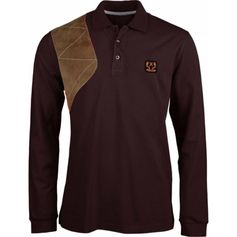 POLO MANCHES LONGUES HUNTING CHOCO