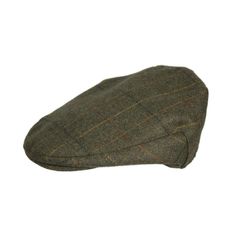 CASQUETTE TWEED GREEN CHECK