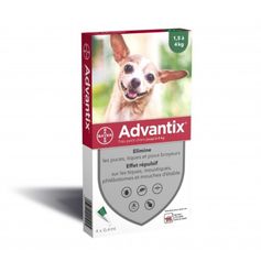 ADVANTIX PIPETTES X 4