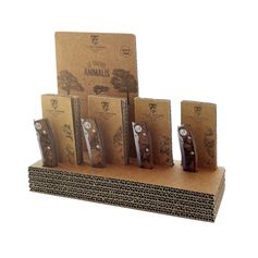 LOT 4 COUTEAUX LE THIERS ANIMALIS 12,5CM