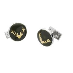 BOUTONS DE MANCHETTE TETE DE CERF