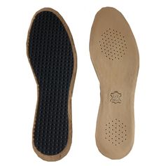 SEMELLE CUIR SUR CHARBON