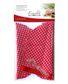 COUVRE BOCAL TISSU ROUGE X6