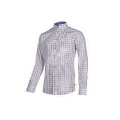 CHEMISE BERKLEY CAMEL BLEU MARRON
