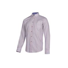 CHEMISE BERKLEY BLEU ORANGE