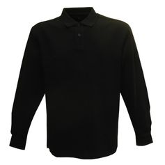 POLO ML HOMME NOIR